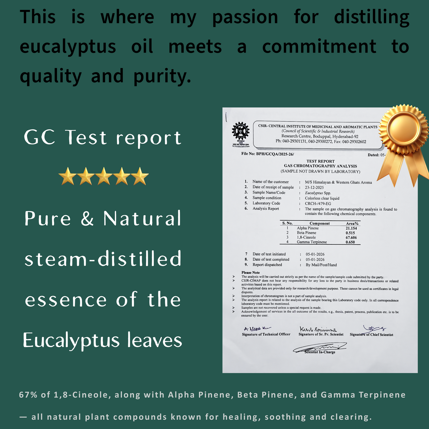 Nilgiris Eucalyptus Essential Oil