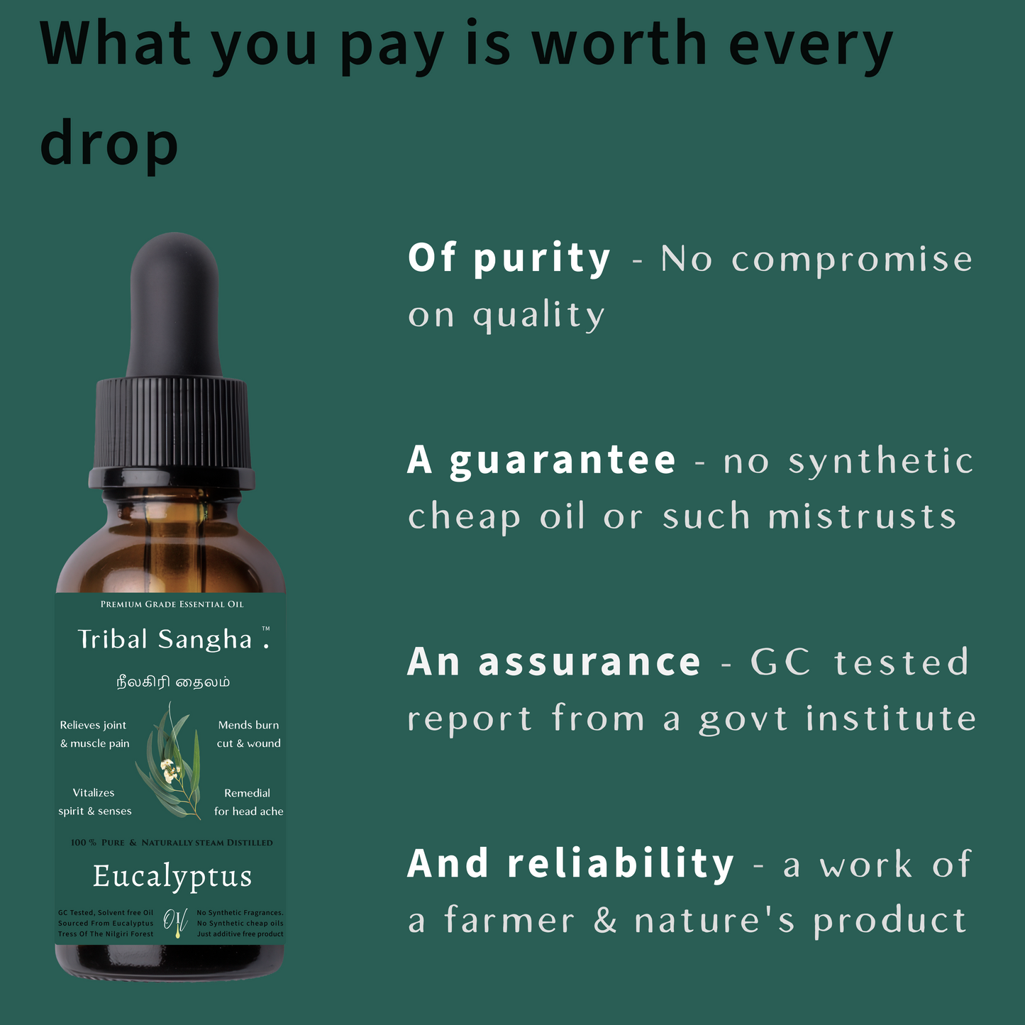 Nilgiris Eucalyptus Essential Oil