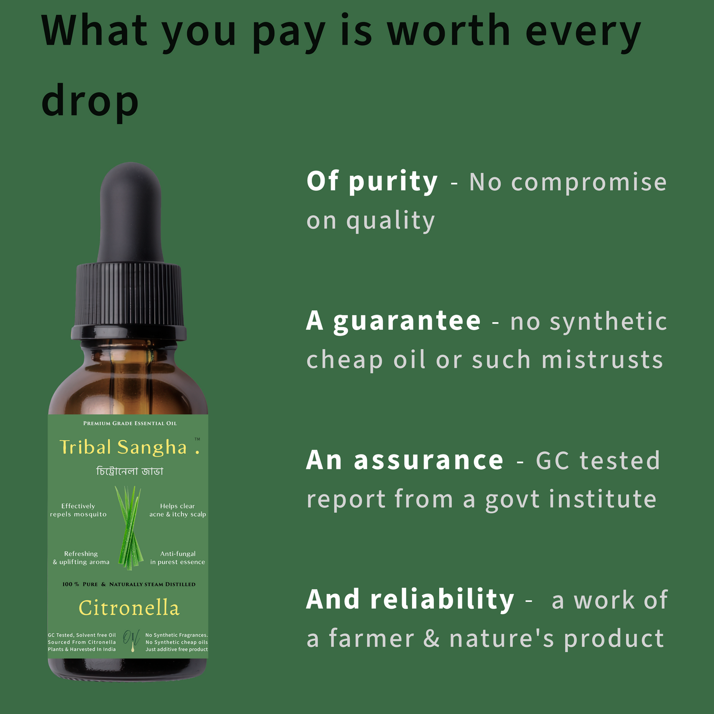 Java Citronella Essential Oil