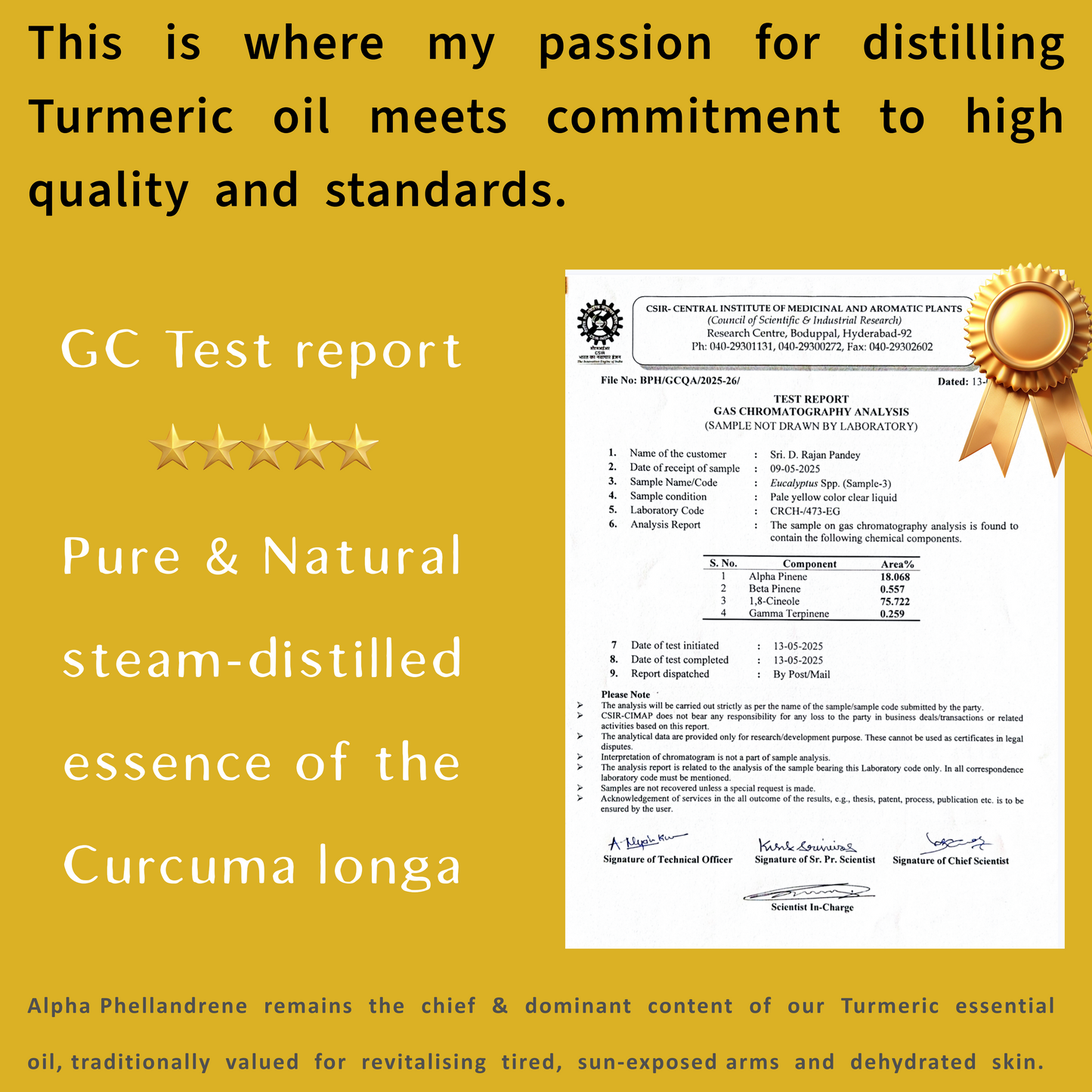 Turmeric Essential Oil