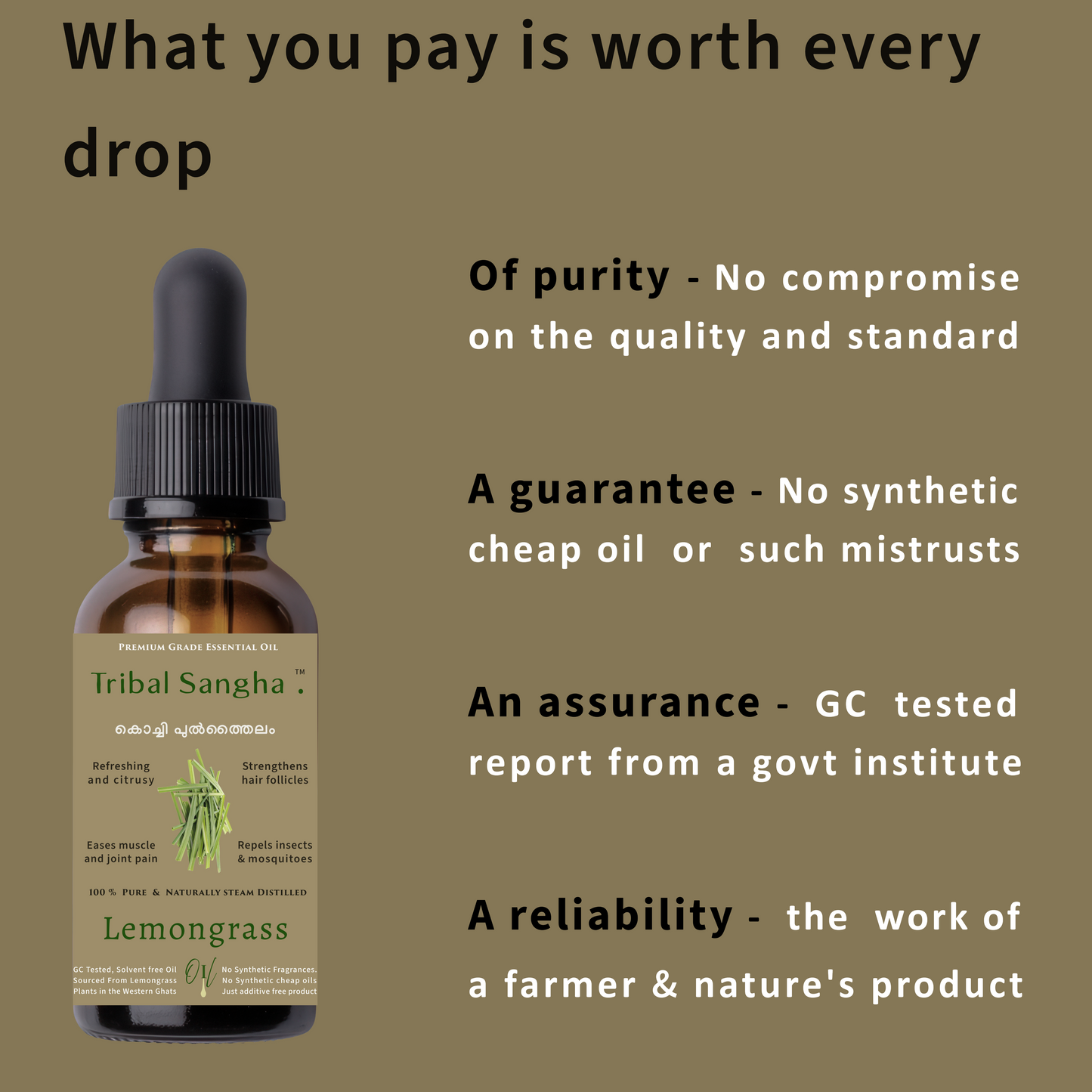 Kochi Lemongrass Essential Oil