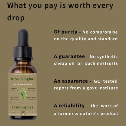 Kochi Lemongrass Essential Oil